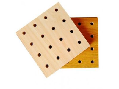 方形孔木吸音板