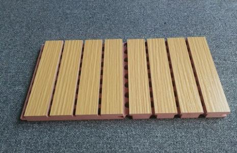 槽木吸音板产品性质